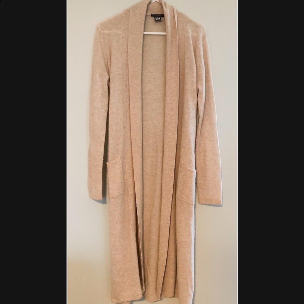 Chelsea & Theodore Cashmere Duster Cardigan